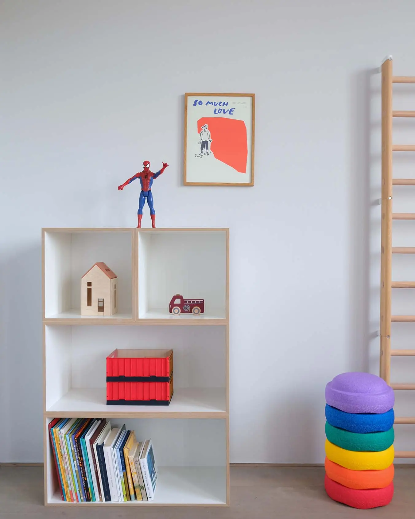 senkrechtes Kinderwürfelregal Kinderzimmer, Koop, bloomie interior
