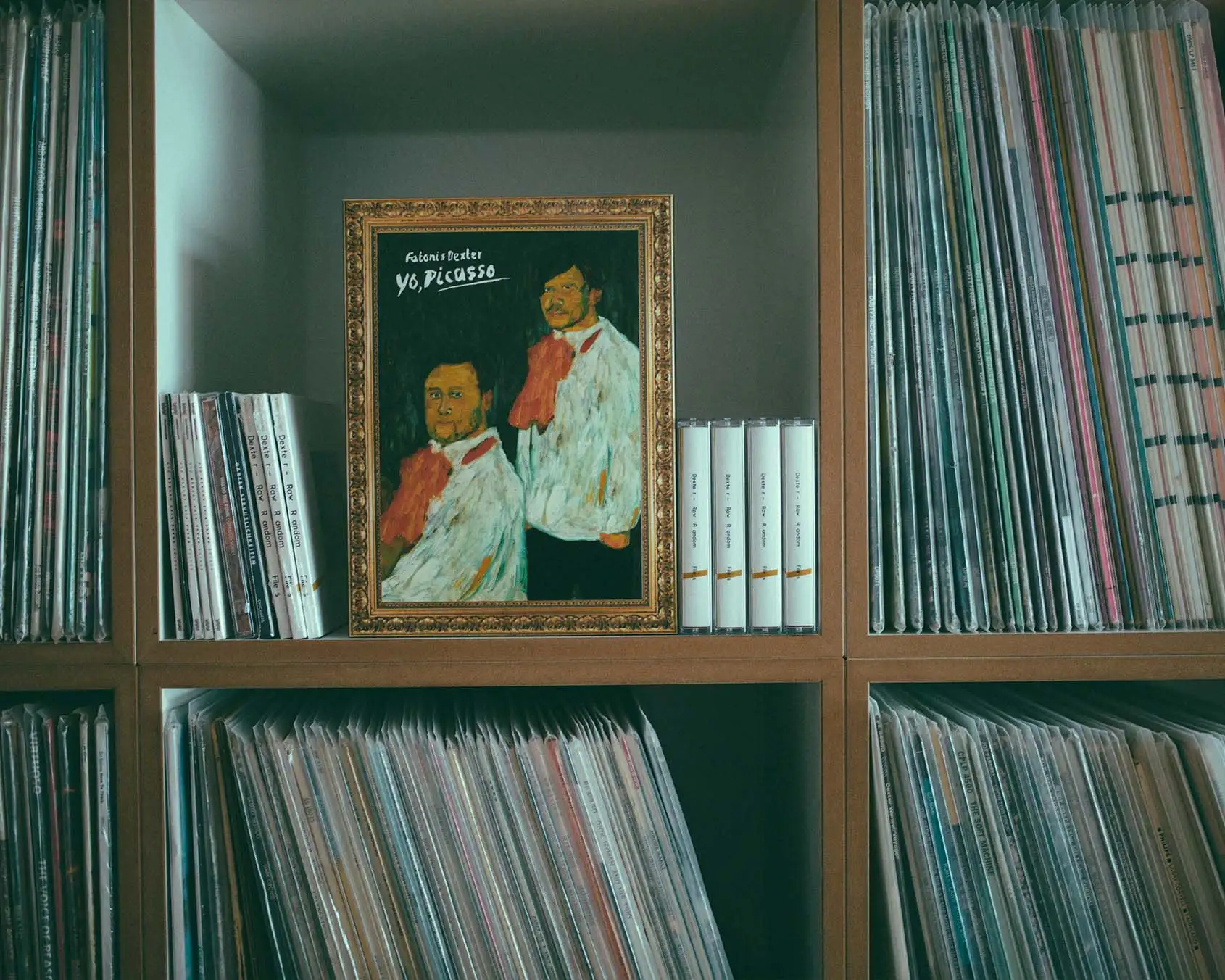 Koop, Inspiration, Blog, zu Besuch bei, Dexter, DJ, Schallplattenregale, Vinyl, LP