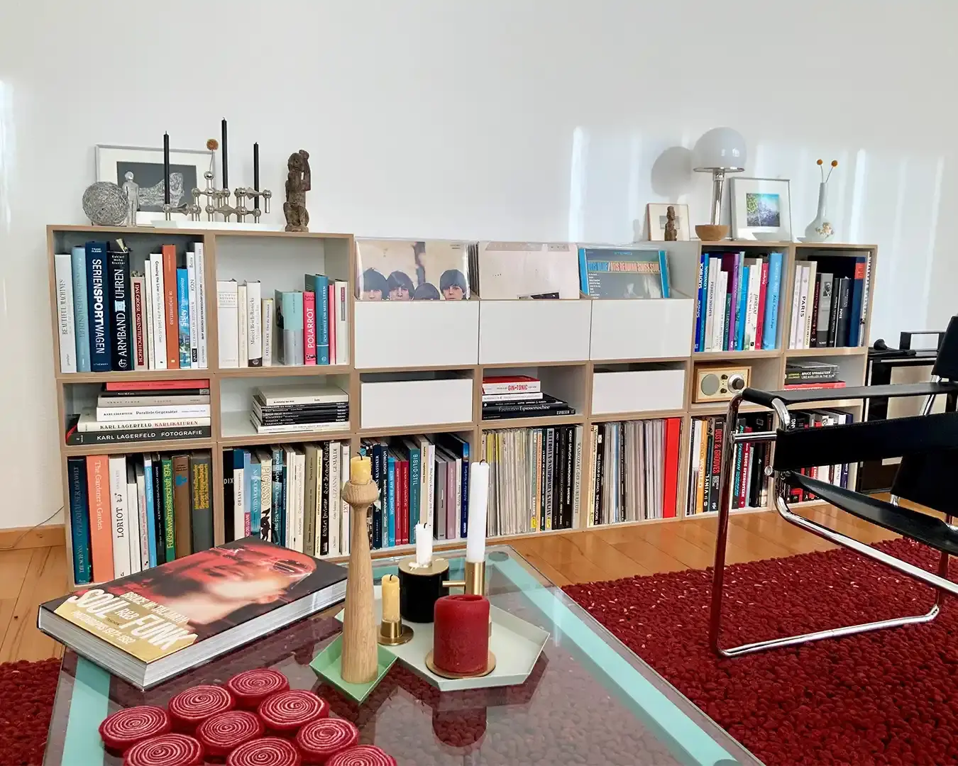 Sideboard mit Lp-Boxen Kundenbilder, Sideboards, Bücher Sideboard, 5x4, 40