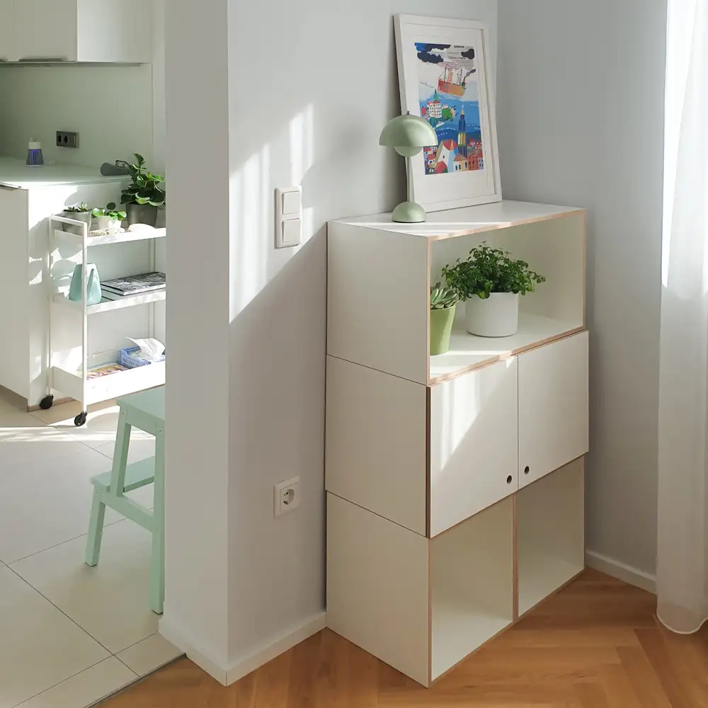 Kundenbilder, Wohnzimmerregale, Flurregale