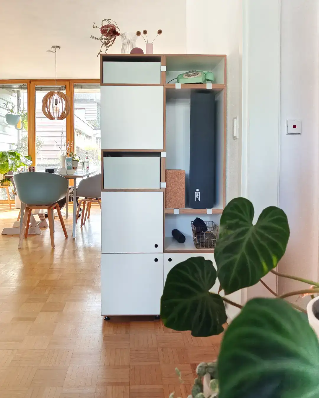 Kundenbilder, Raumteiler, Wohnzimmer, Esszimmer, 1:2 Einschub, 2:3 Einschub, Tür, 70