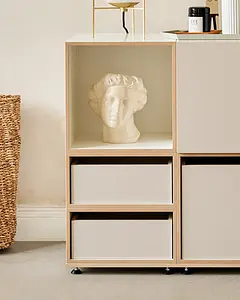 1:1 Grundplatte, Schlafzimmer-Kommode, 4x5, 50