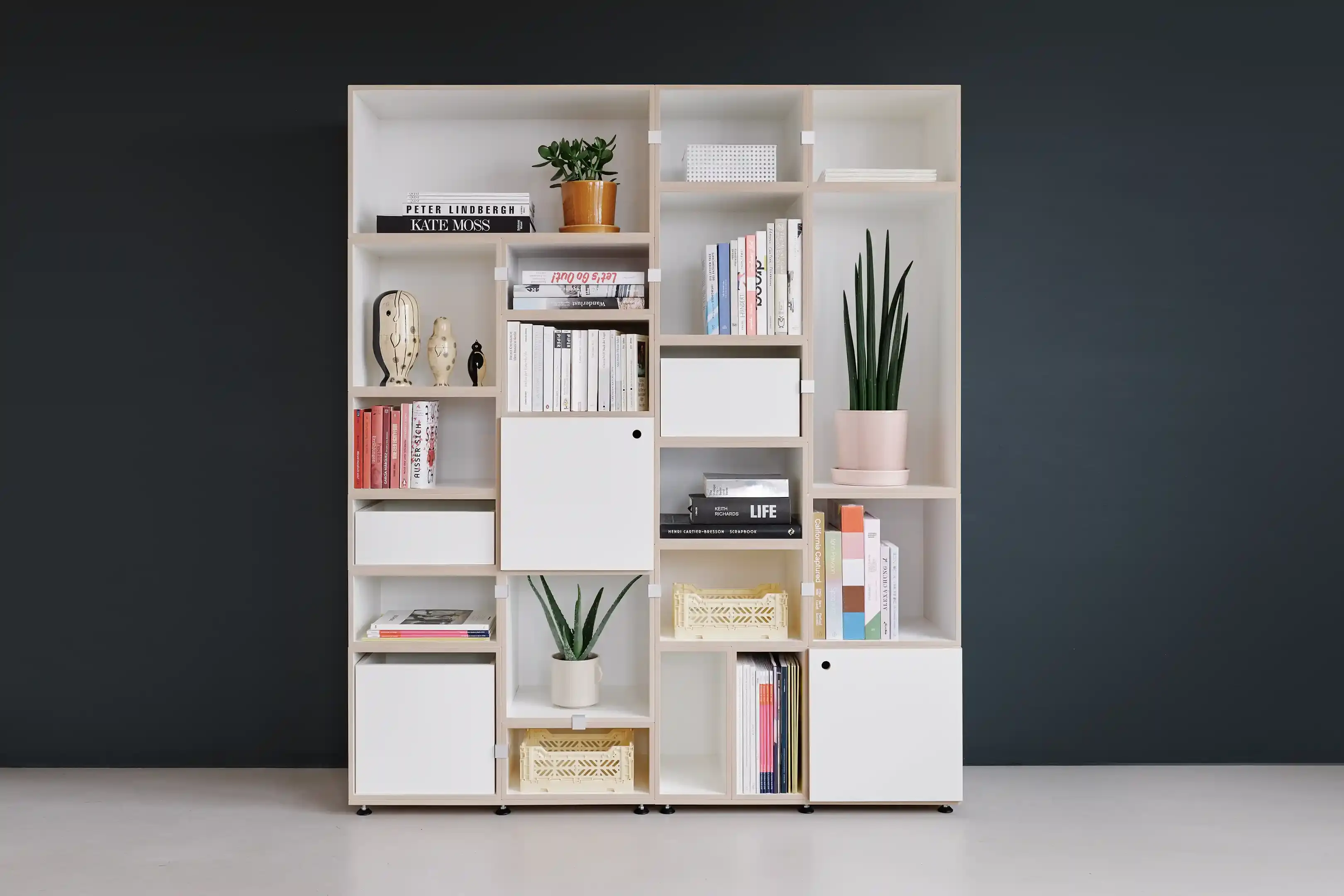 stocubo Bücherregal Bücherregale, Wohnzimmerregale, stocubo Bücherregal, 1:1 Modul, 2:1 Modul, Einschub, Tür, 3x2, 30