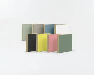 Farbmuster-Set, Farbmuster, 2025, Weiß, Denimblau, Kaschmirgrau, Pistaziengrün, Zitrusgelb, Flamingopink, Eukalyptusgrün, 90