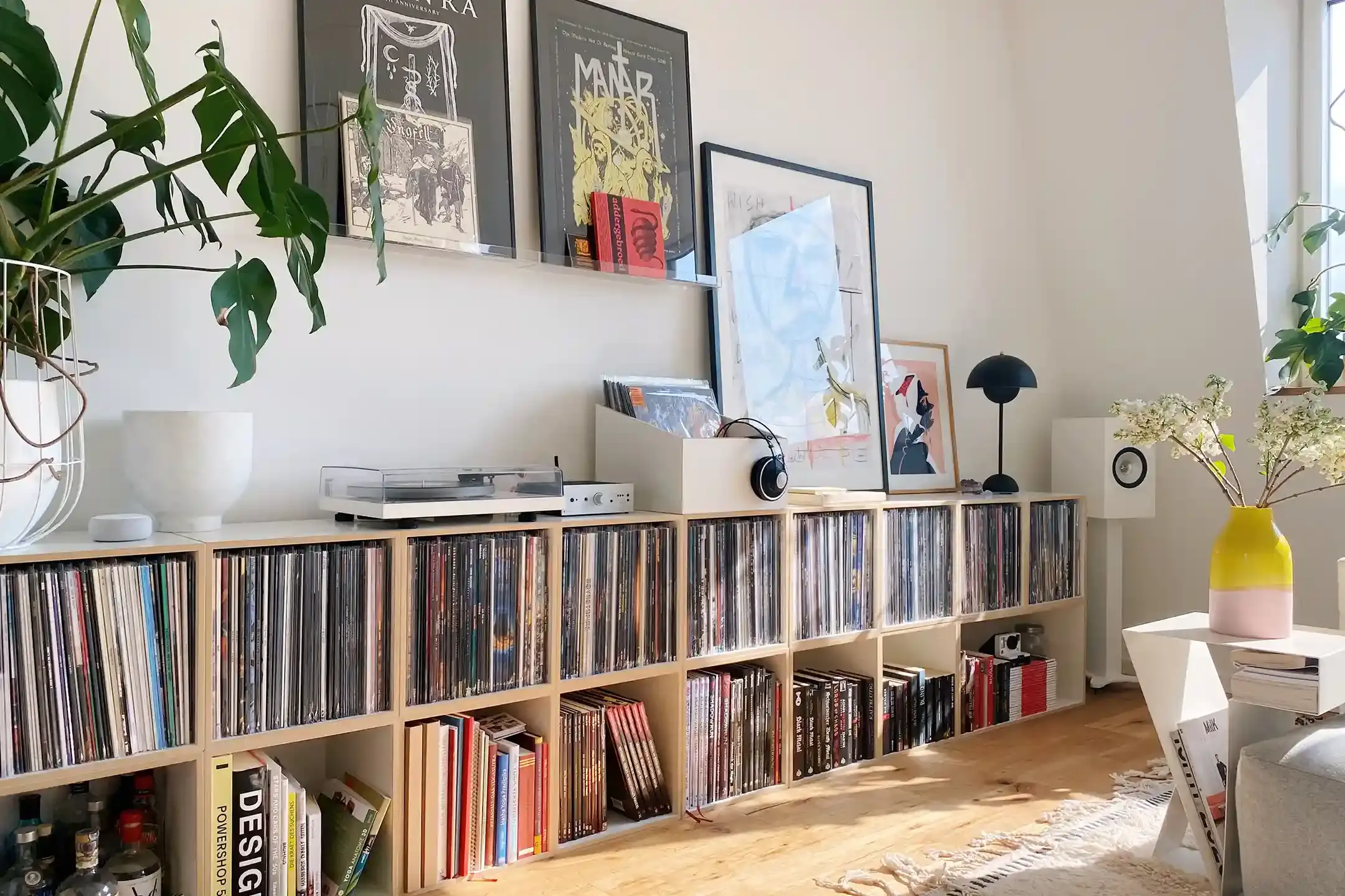 Großes LP-Sideboard FAQ, Koop, Kristina Ahoi, LP, Schallplattenregale, LP-Box, 1:1 Modul, Maße, 3x2, 20