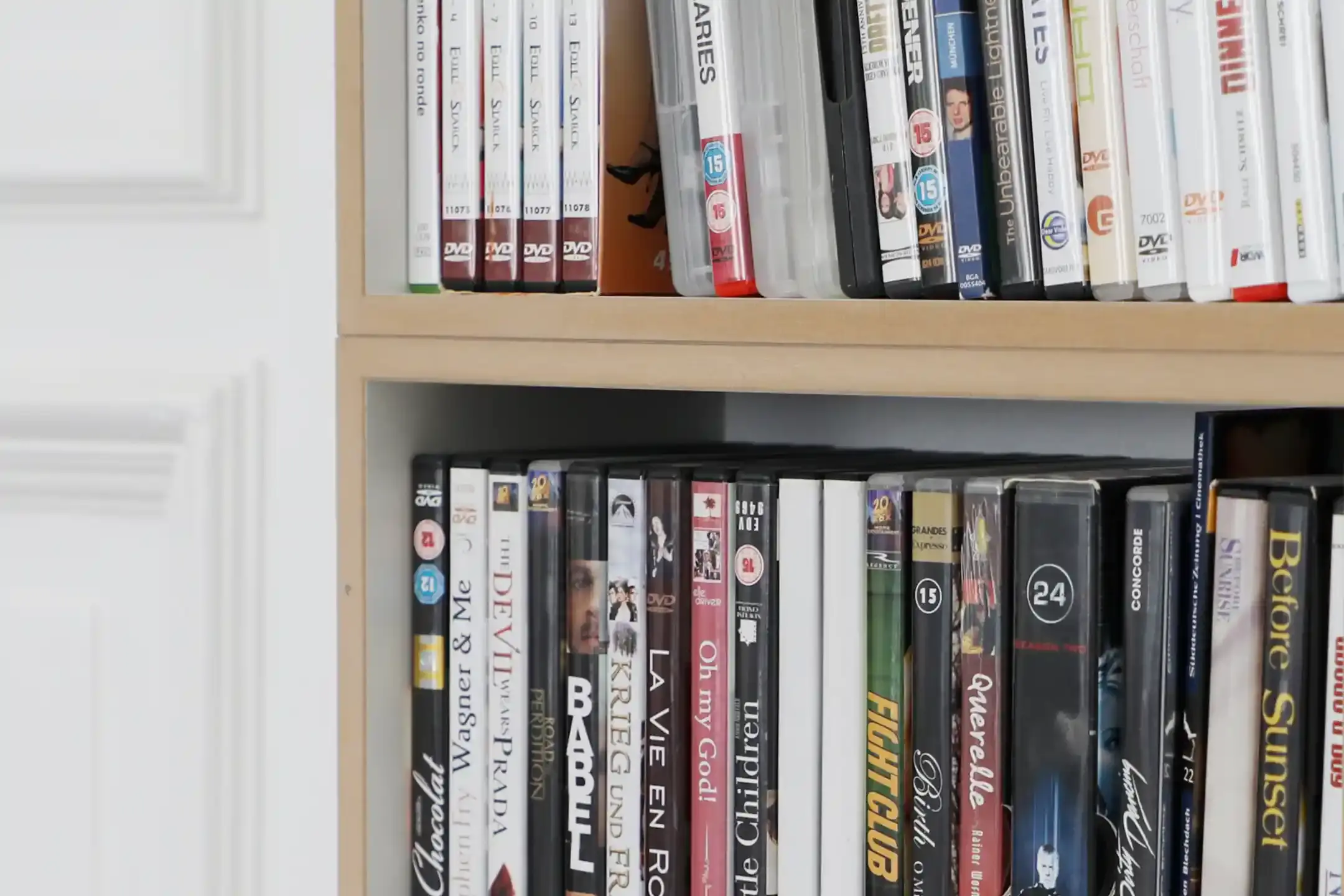 stocubo DVD-Regale FAQ, DVD, 2:3 Modul, halbe Tiefe, 3x2, 30