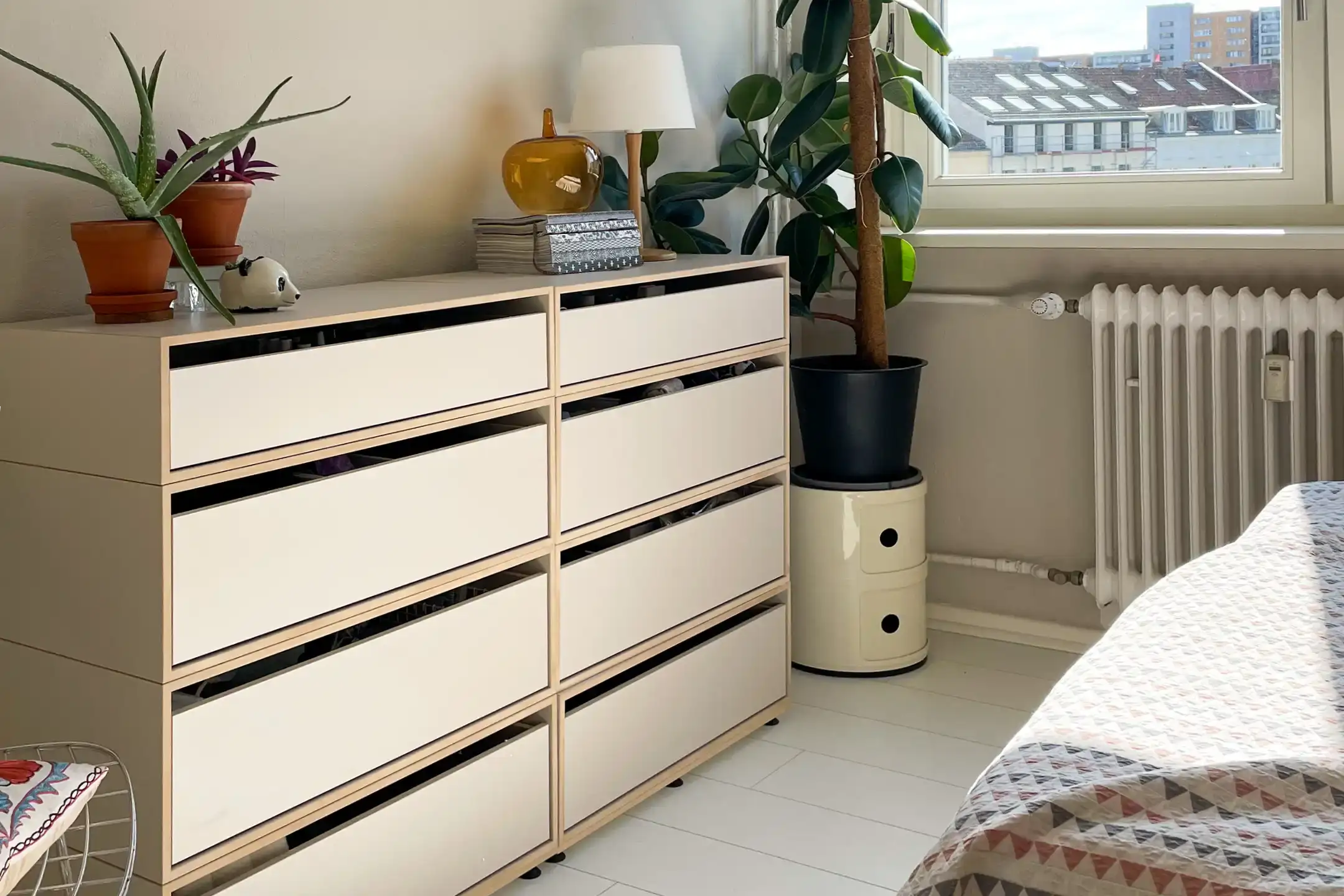 Kommode, FAQ, koop, Mary, Kaschmirgrau, 3x2, 50