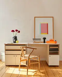 Home Office, XXL-Schreibtisch, Zubehör, Kabelblende, Laptopständer, 4x5, 70