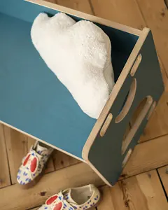 Wendebank Kinderzimmer, Kindermöbel, 3-in-1 Wendebank, 4x5, 40