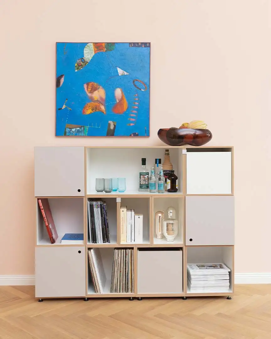 Würfelregale, Sideboards, Würfel-Sideboard, 4x5, 4