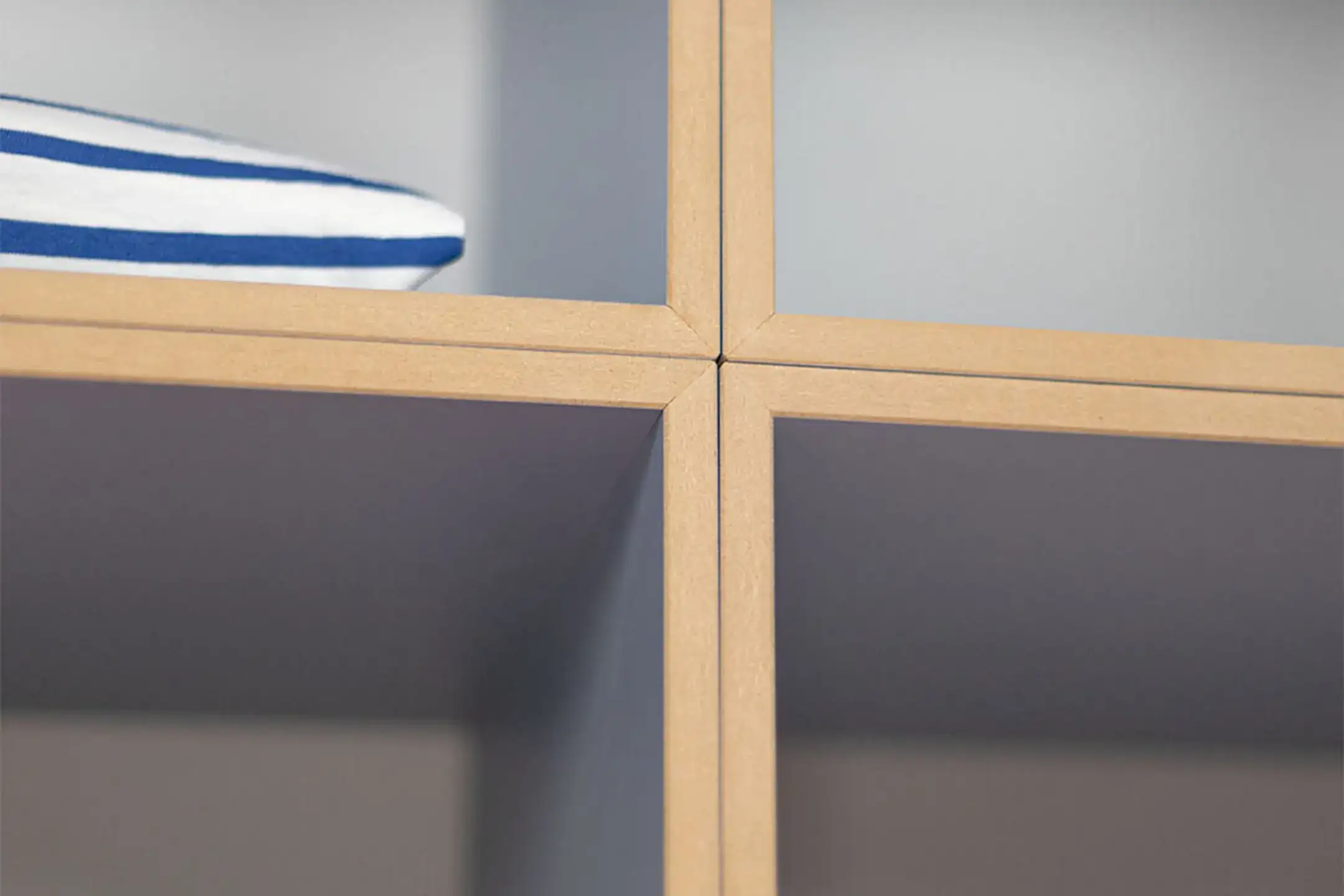 FAQ, Blue Edition, MDF, Rückwand, Grau, 3x2, 80