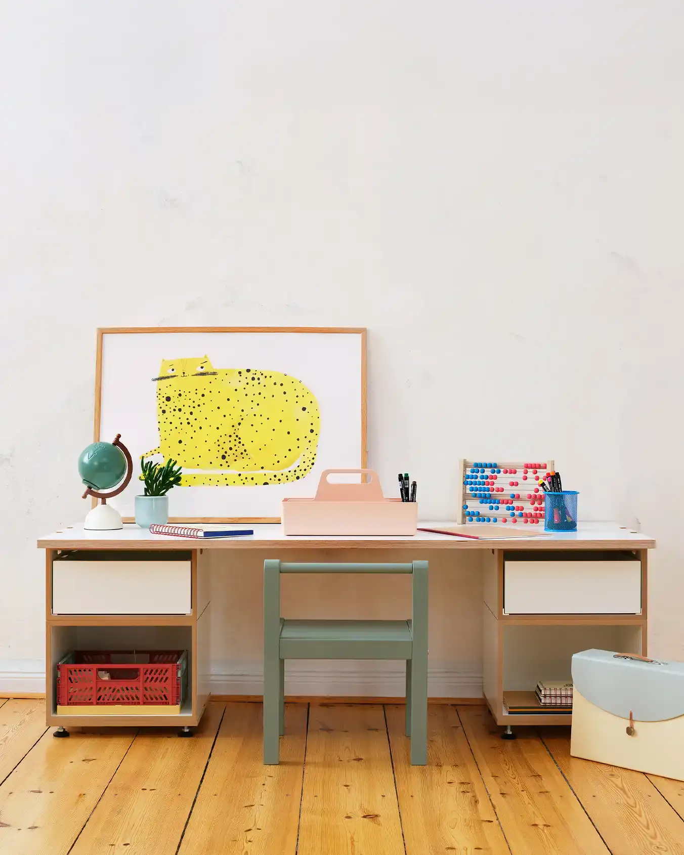 Kinderzimmer, Kinderrregale, Kinderschreibtisch S, 4x5, 50