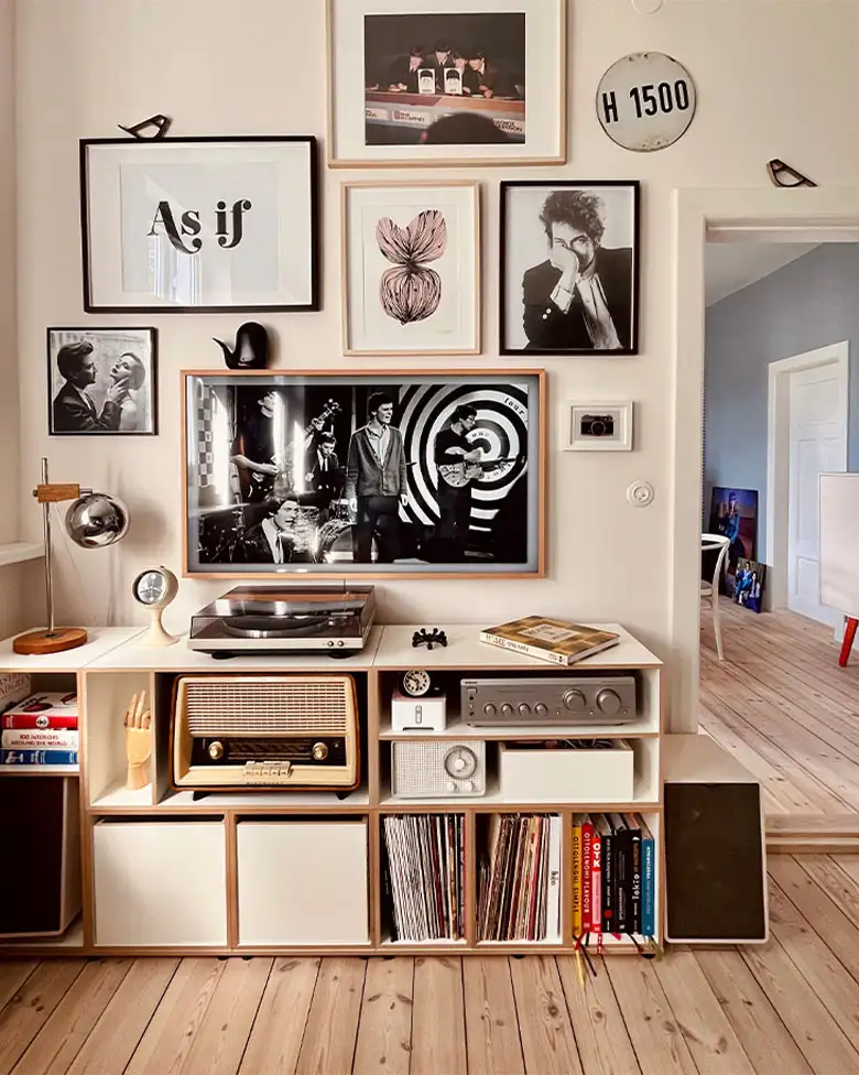 aktuelles Annes Medien- und Plattenregal Koop, Anne x stocubo, Schallplattenregal, Wohnzimmerregal