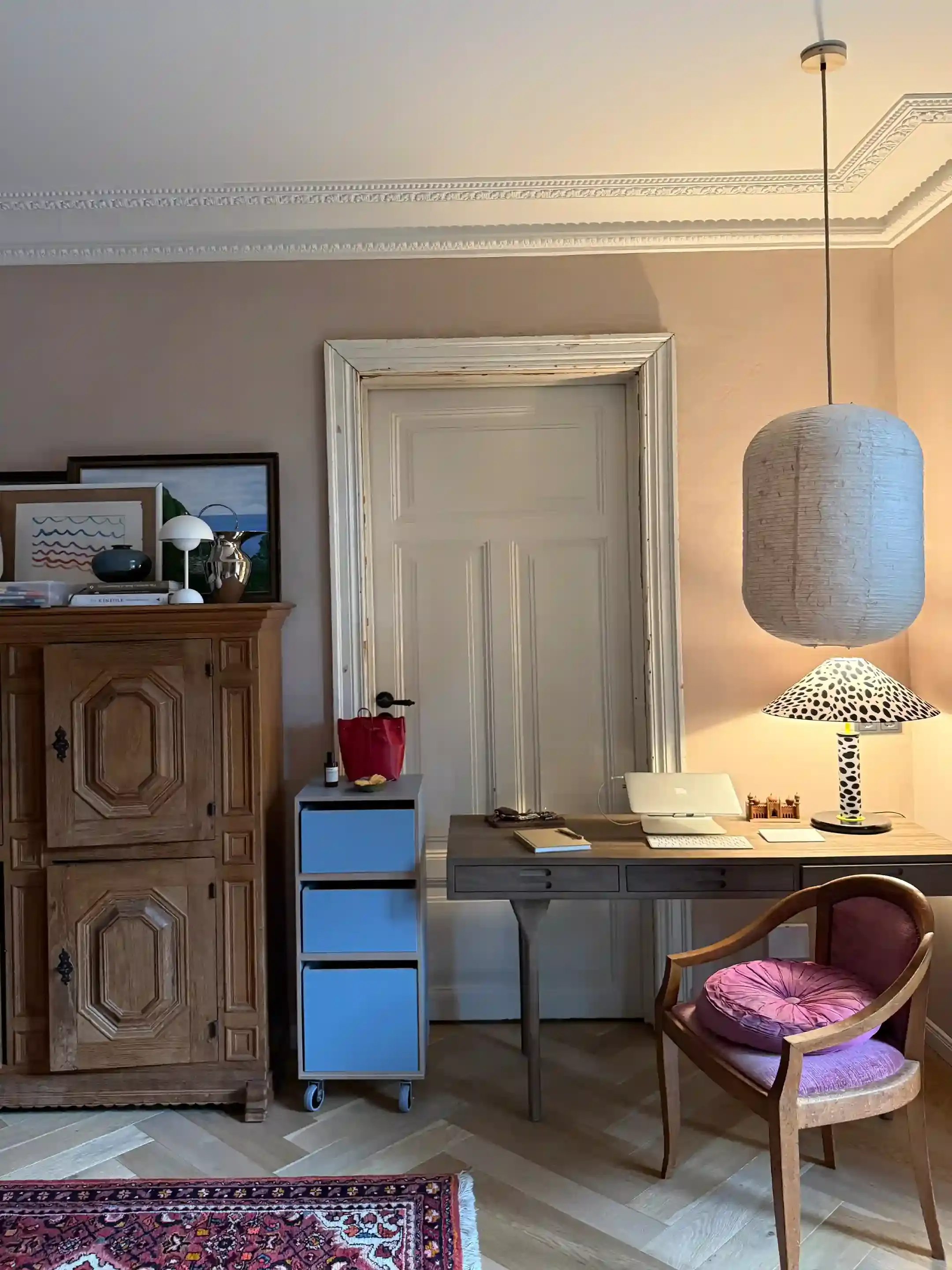 Koop, Büsra, Rollcontainer, Home Office, Home-Office, Denim Blau, blue, 1:1 Modul, 1:1 Rollplatte, 2:3 Modul, Einschub, 3x4, 10