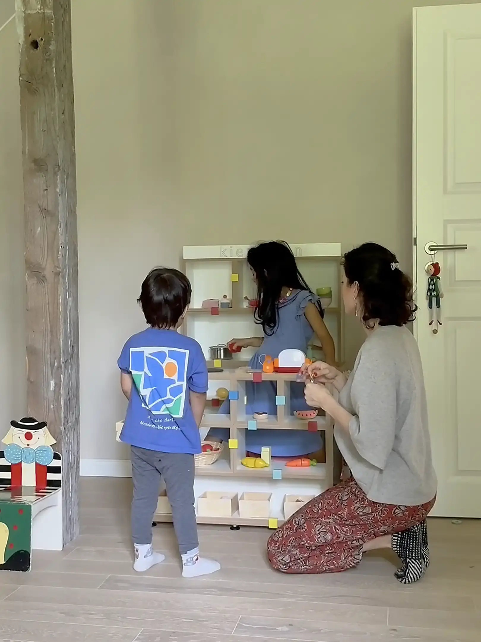 3-in-1-Kiezladen Koop, Büsra, Kinderzimmer, Interaktive Kindermöbel, Spielzeug, Kinder, Kiezladen, 3x4, 50