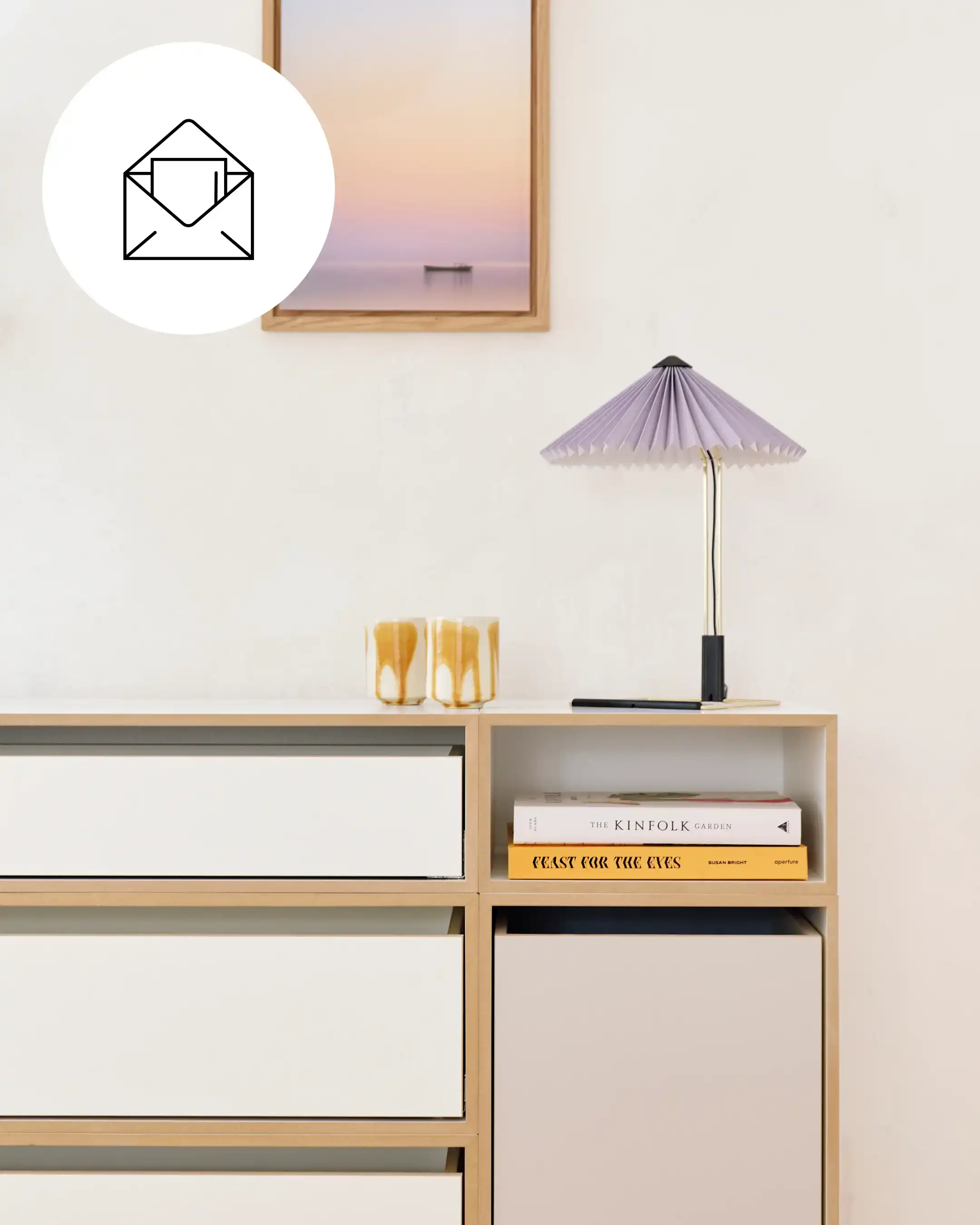 stocubo Newsletter NL-Signup, Anmeldung, Kommoden, 50