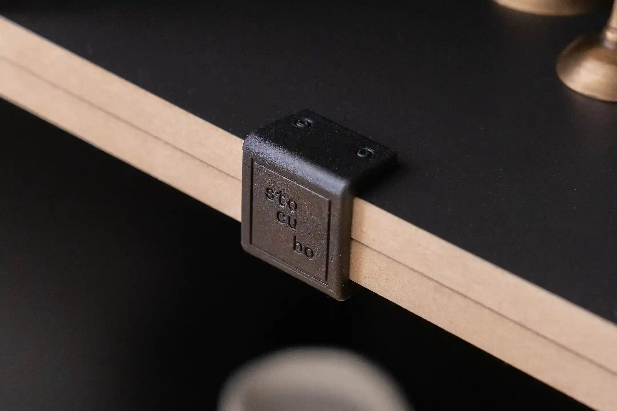 Schwarze Kunststoffklammer FAQ, Klammer, Kunststoffklammer, schwarz, 3x2, 30