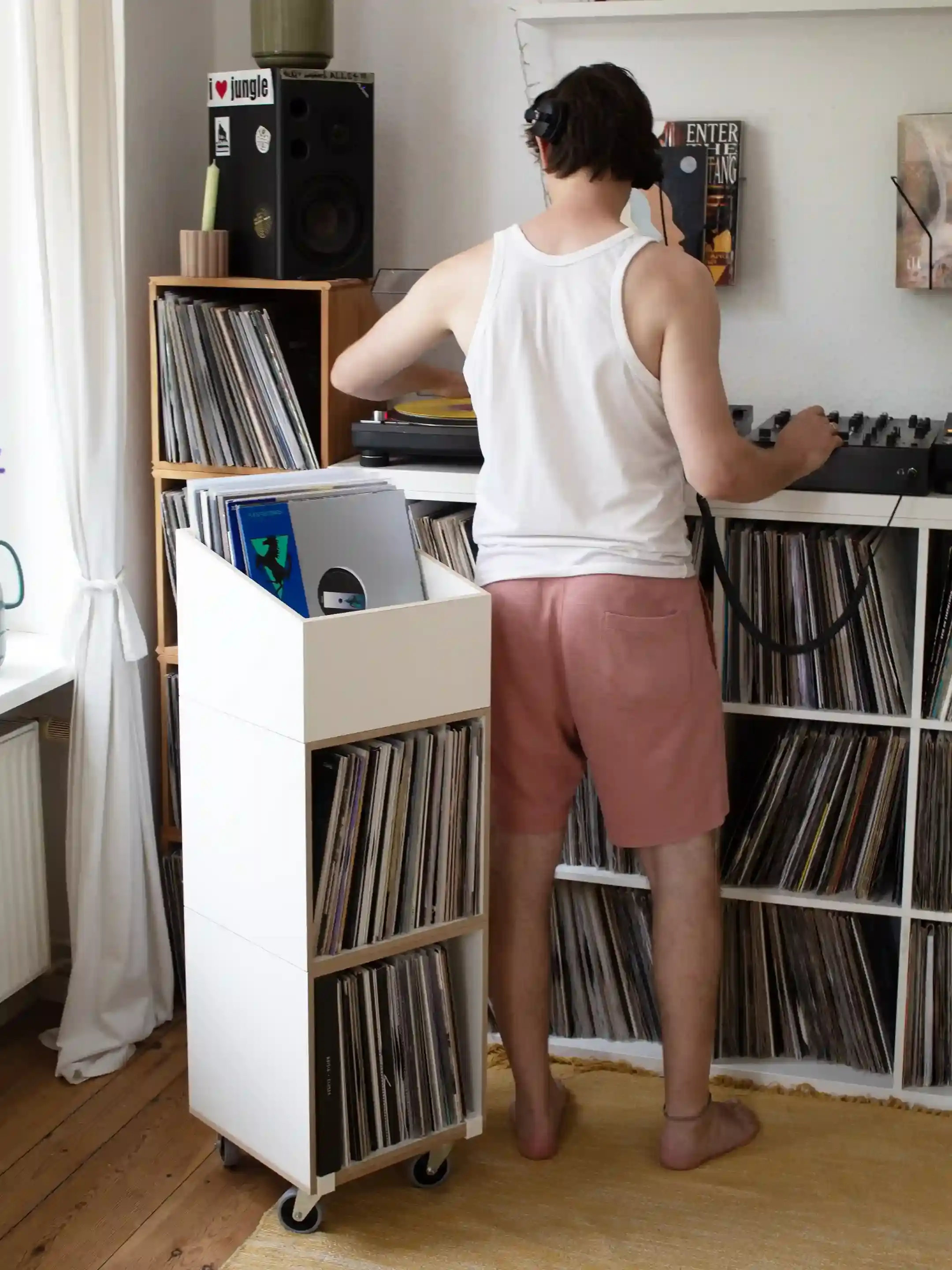 Kundenbilder, Rollcontainer, Schallplattenregale, LP, Vinyl, LP-Box, 3x4, 10