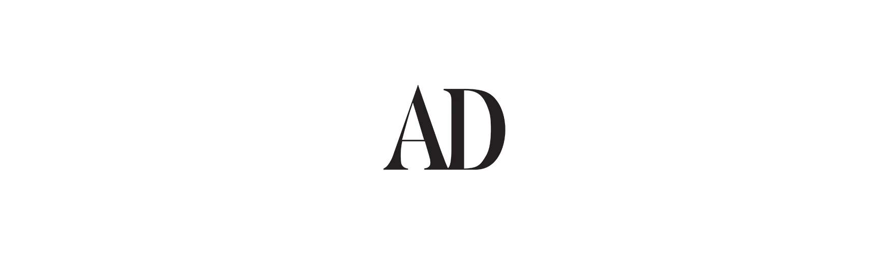 Logo, AD, Architectural Digest Deutschland, Bekannt aus, schwarz