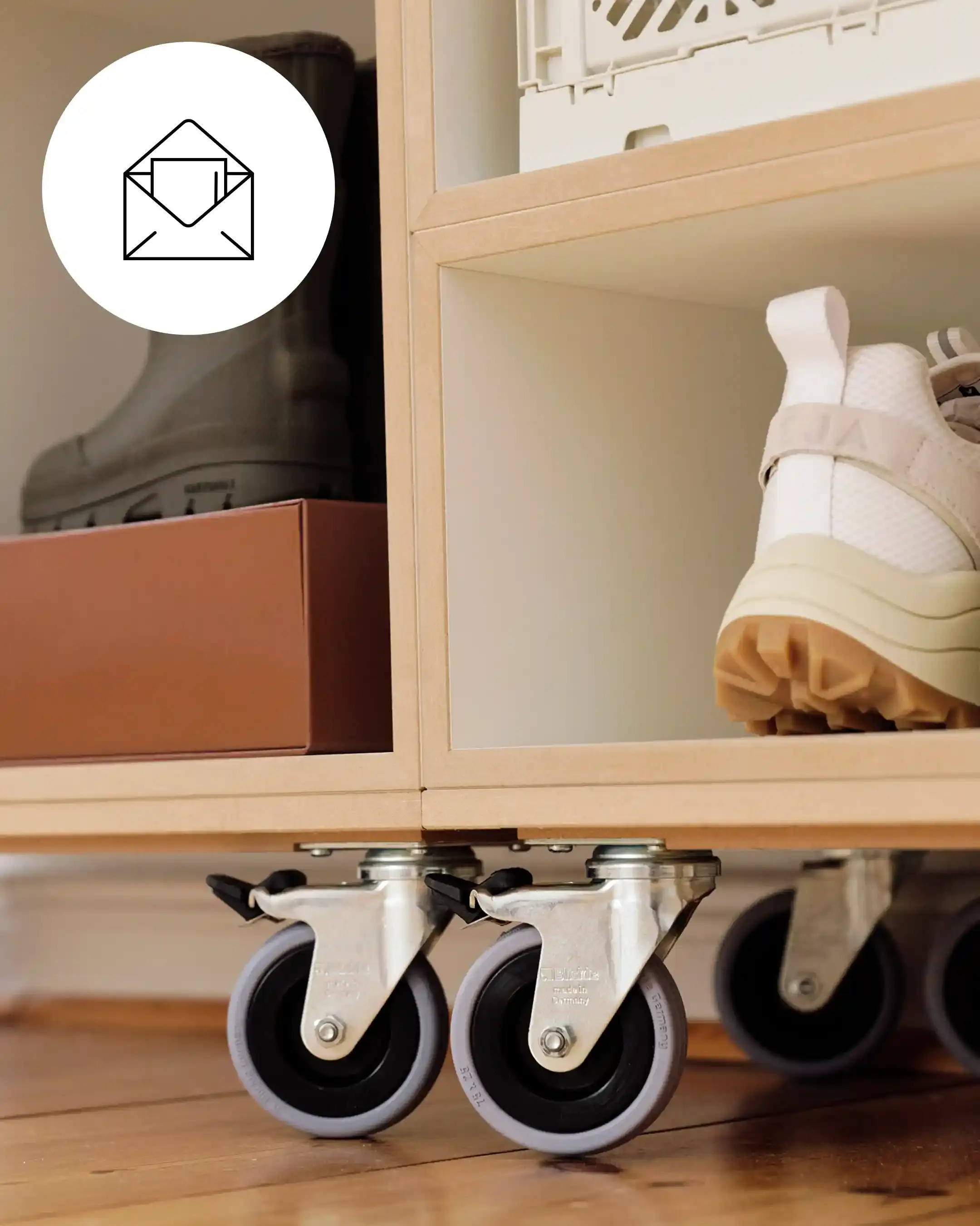 Newsletter Newsletter, Rollcontainer, Abonnieren, Signup, 30