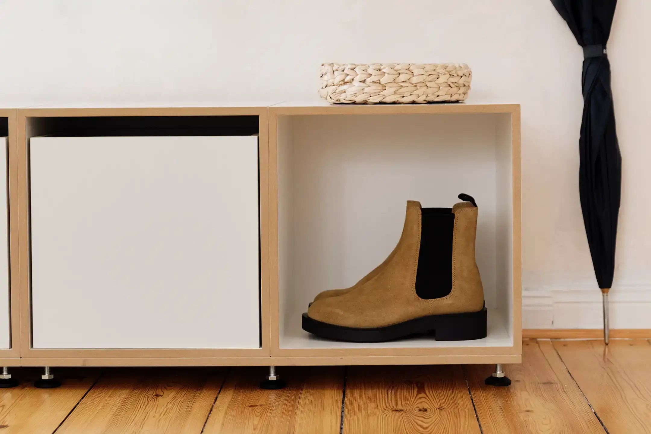 Flurregal zum Sitzen FAQ, Flur, Flurregal zum Sitzen, 1:1 Einschub, Schuh, Stiefelette, 50