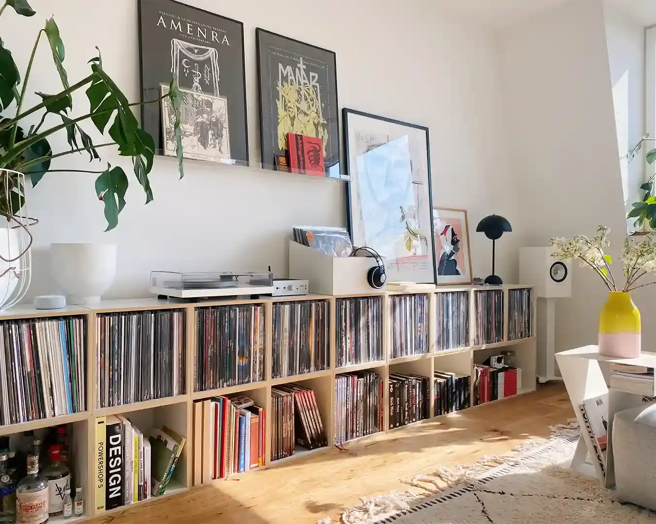 Großes LP-Sideboard Koop, Kristina Ahoi, frontal, Schallplattenregal, 2:1 Modul, 1080, 15