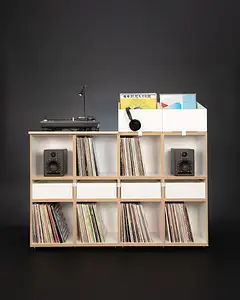 Schallplattenregale, LP, Hifi, Abdeckplatte, Regal, LP-Box, 2:1, 4x5, 1080, 70