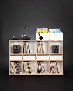 Schallplattenregale, LP, Hifi, Abdeckplatte, Regal, LP-Box, 2:1, 4x5, 1080, 70