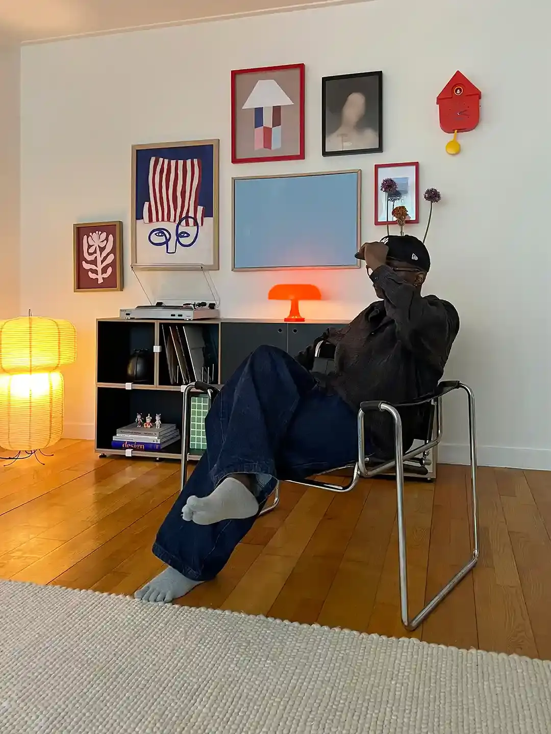 Schwarzes Sideboard Sideboards, Wohnzimmerregale, Wohnzimmer, Koop, stocubo x Rodney, Rodneyhome, 3x4, 1080, 20