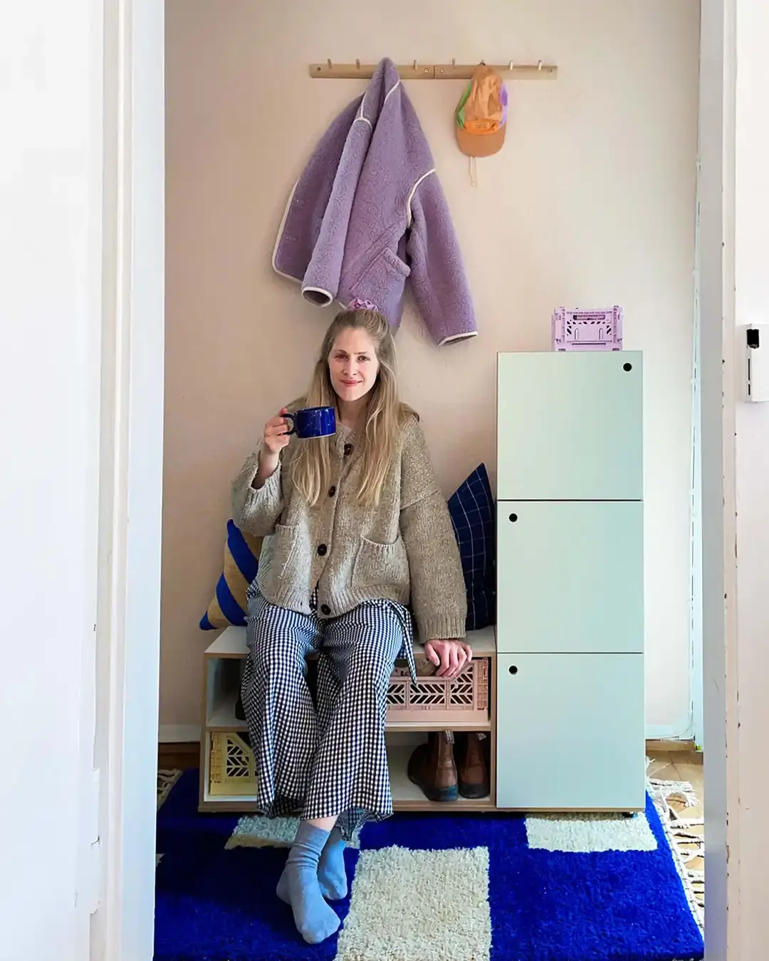 Flurregal in Pistaziengrün Koop, Flurregale, Hej colourful home, pistaziengrün, bunt, 4x5, 1080, 50