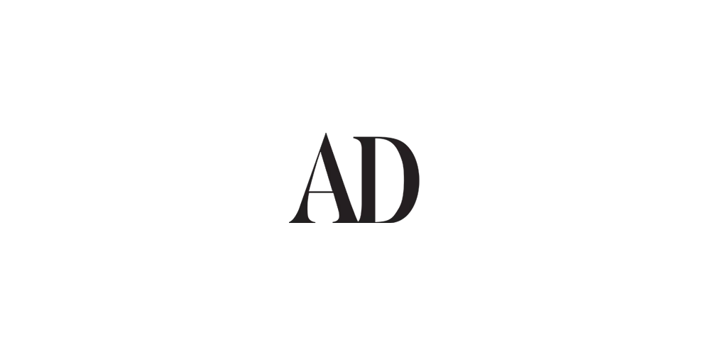 Logo, AD, Architecture Digest Deutschland, schwarz, 02