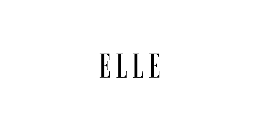 Logo, Elle, schwarz, 02
