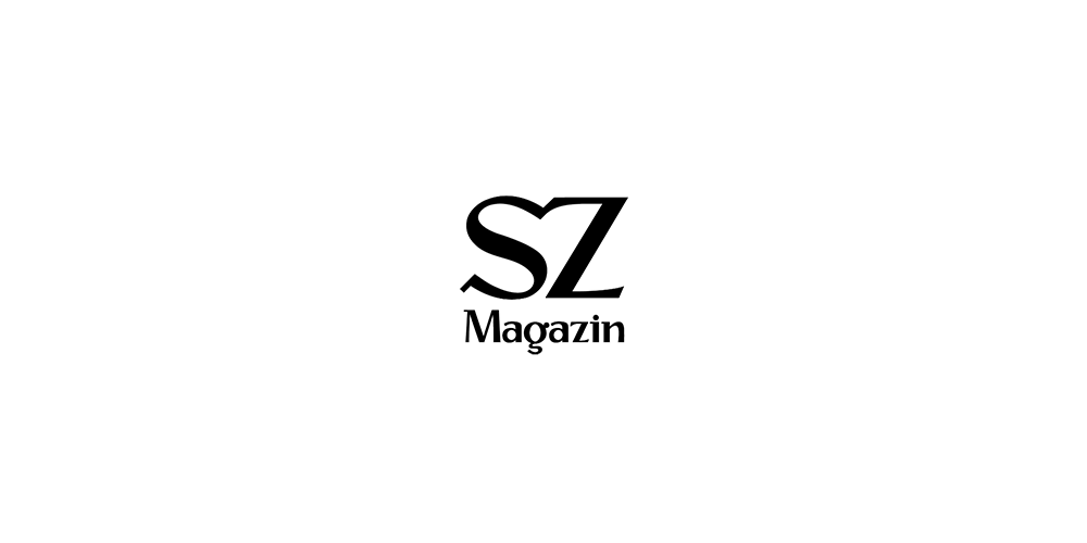 Süddeutsche Zeitung Magazin Logo, klein, Bekannt aus, schwarz, 02