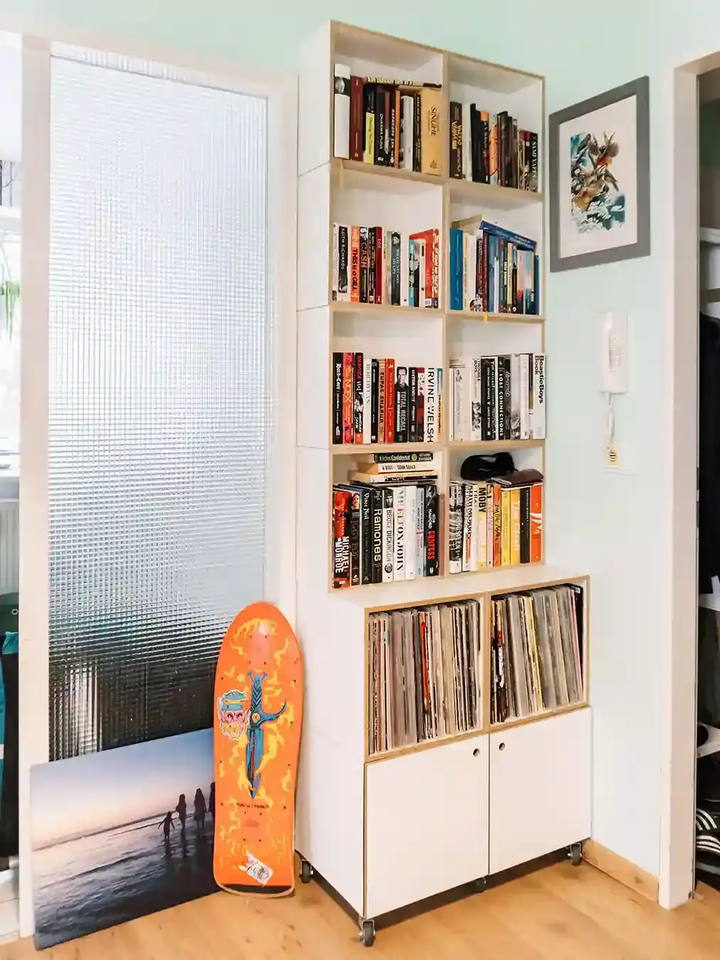 Eck-Bücherregal Bücherregale, stocubos, Ville, Verticales Bücherregal, 3x4, 1080, 15