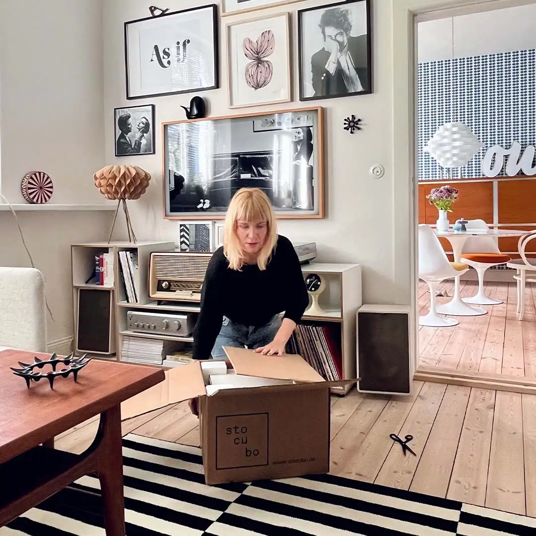 Koop, Anne x stocubo, Schallplattenregal, Wohnzimmerregal