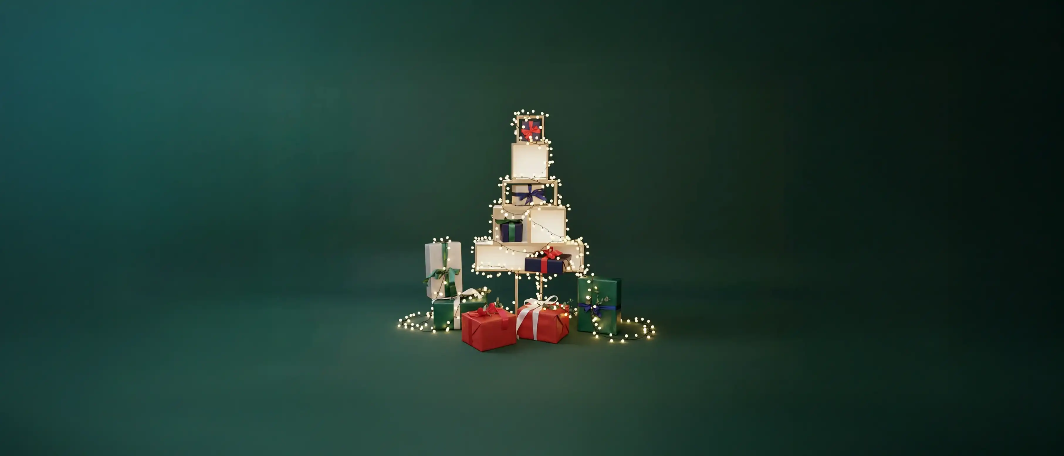 stocubo, Weihnachten, 2025, Tannenbaum, Geschenke, Geschenk, Lichterkette, Rabatt