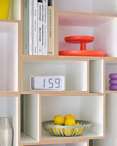 Bücherregale, Wohnzimmerregale, Modulares Bücherregal, 2:3 Modul, 1:2 Modul, ohne Vase 70