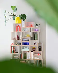 Bücherregale, Wohnzimmerregale, Modulares Bücherregal, 1:1 Modul, 2:3 Modul, 1:2 Modul, 70