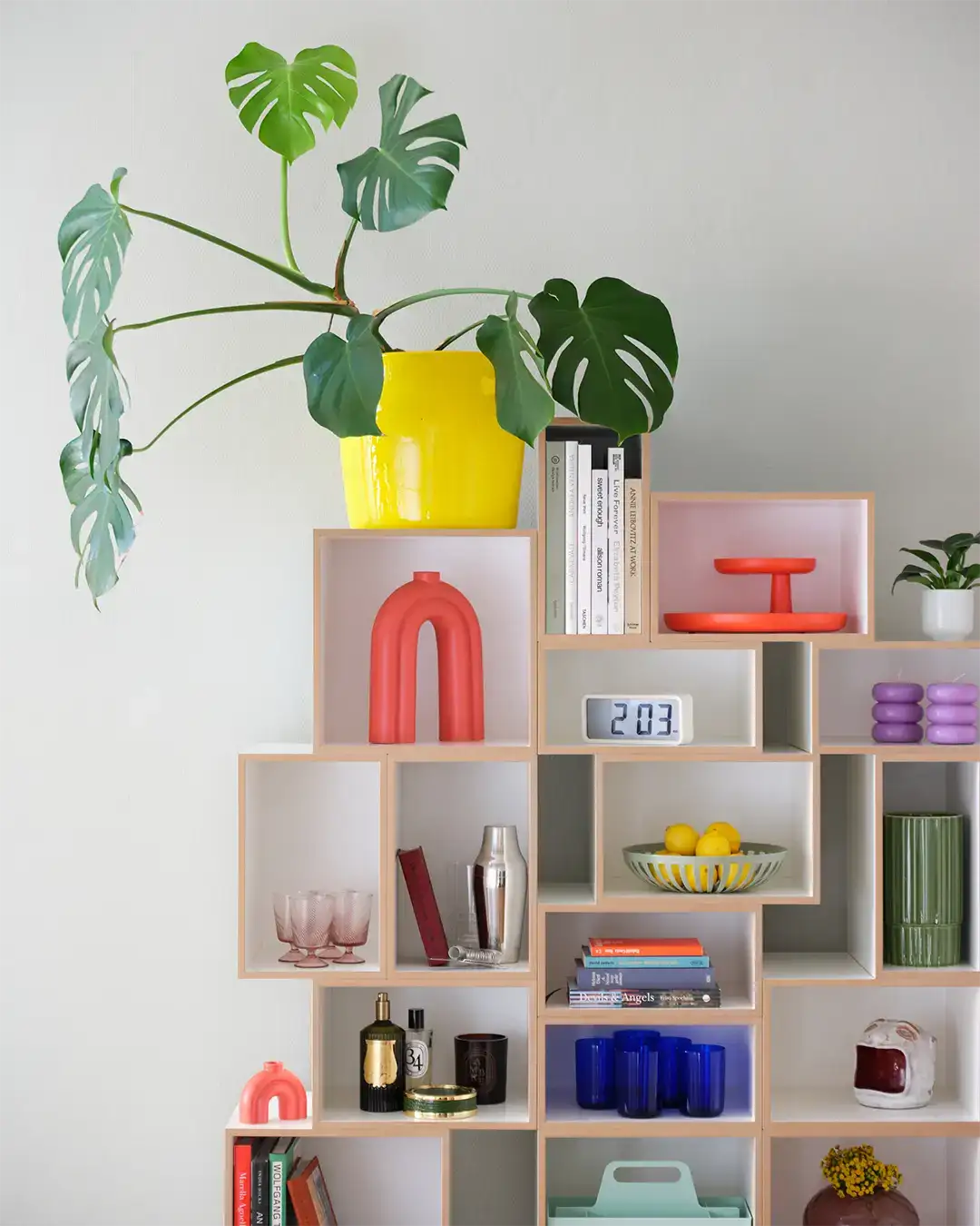 Bücherregale, Wohnzimmerregale, Modulares Bücherregal, 1:1 Modul, 2:3 Modul, 1:2 Modul, 70