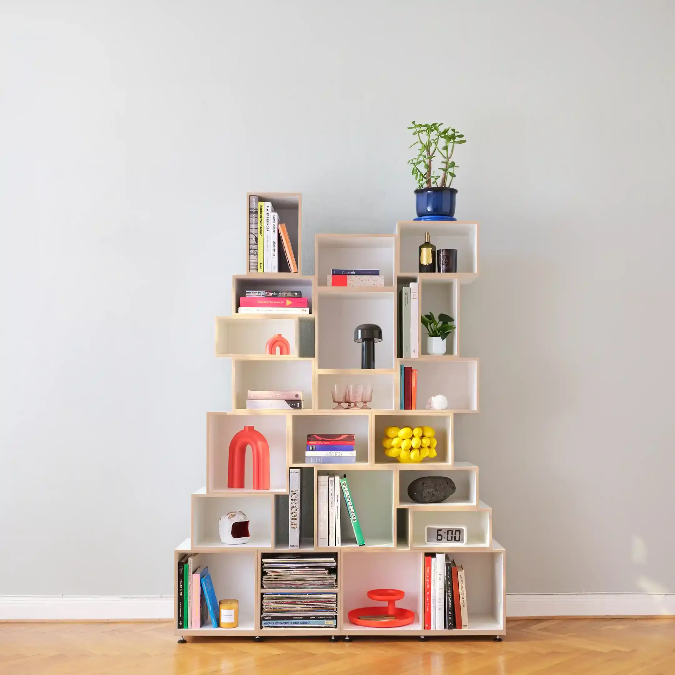 Modulares Wohnzimmerregal Wohnzimmer, Bücherregale, Modulares Wohnzimmerregal, 1x1, 30