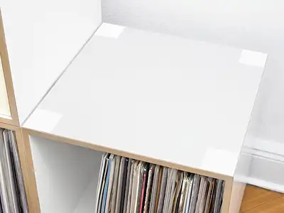 4er-Set Anti-Rutsch-Pads, weiß