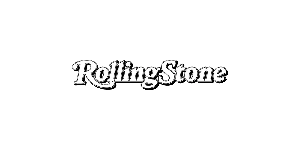 RollingStone Vinyl Logo, Bekannt aus, schwarz