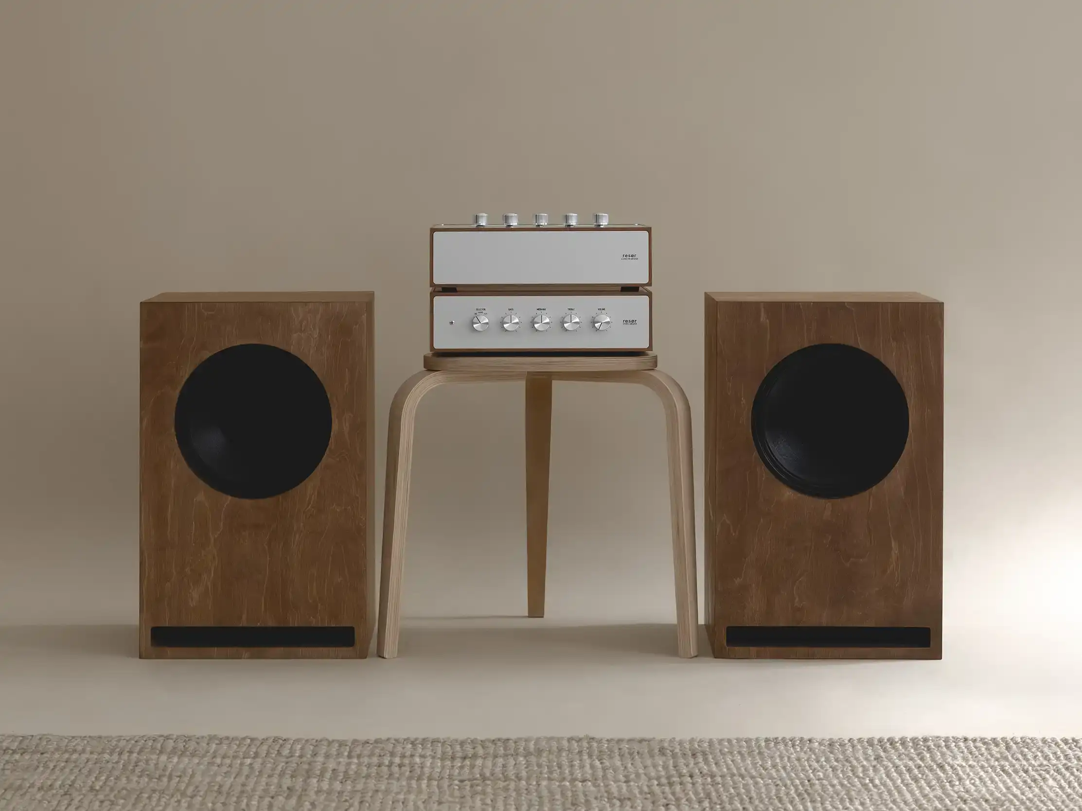resør-soundsystem-4x3-50, loudspeaker electrical device device speaker music sound audio stereo equipment bass