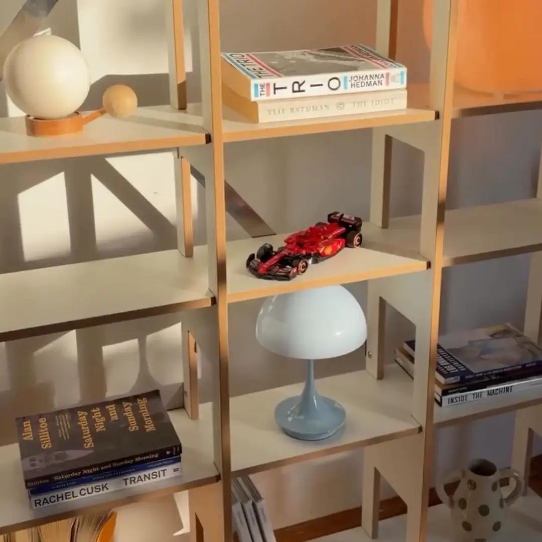 01, furniture interior furnishing room house bookcase home shelf table modern