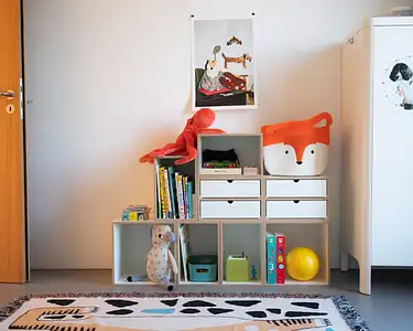 Flexibles Kinderregal Koop, doublekoek, Kinderregal