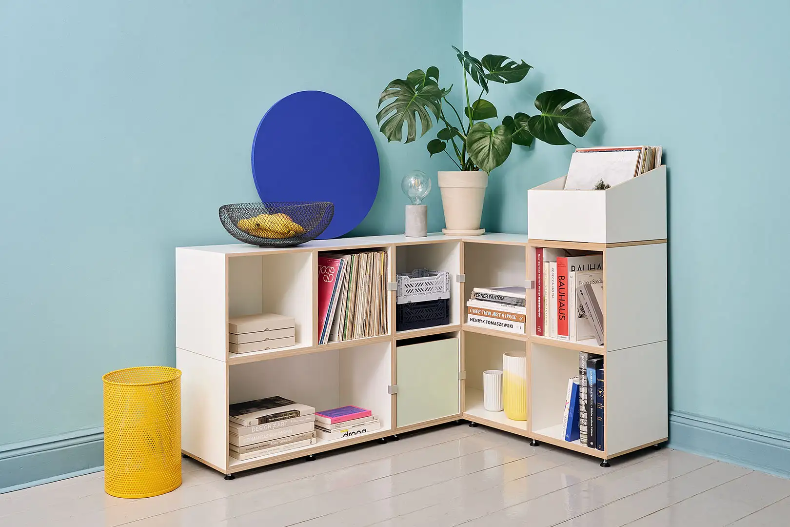 stocubo Eckregal Eckregal, Bücherregale, Sideboards, Raumteiler, 3x2