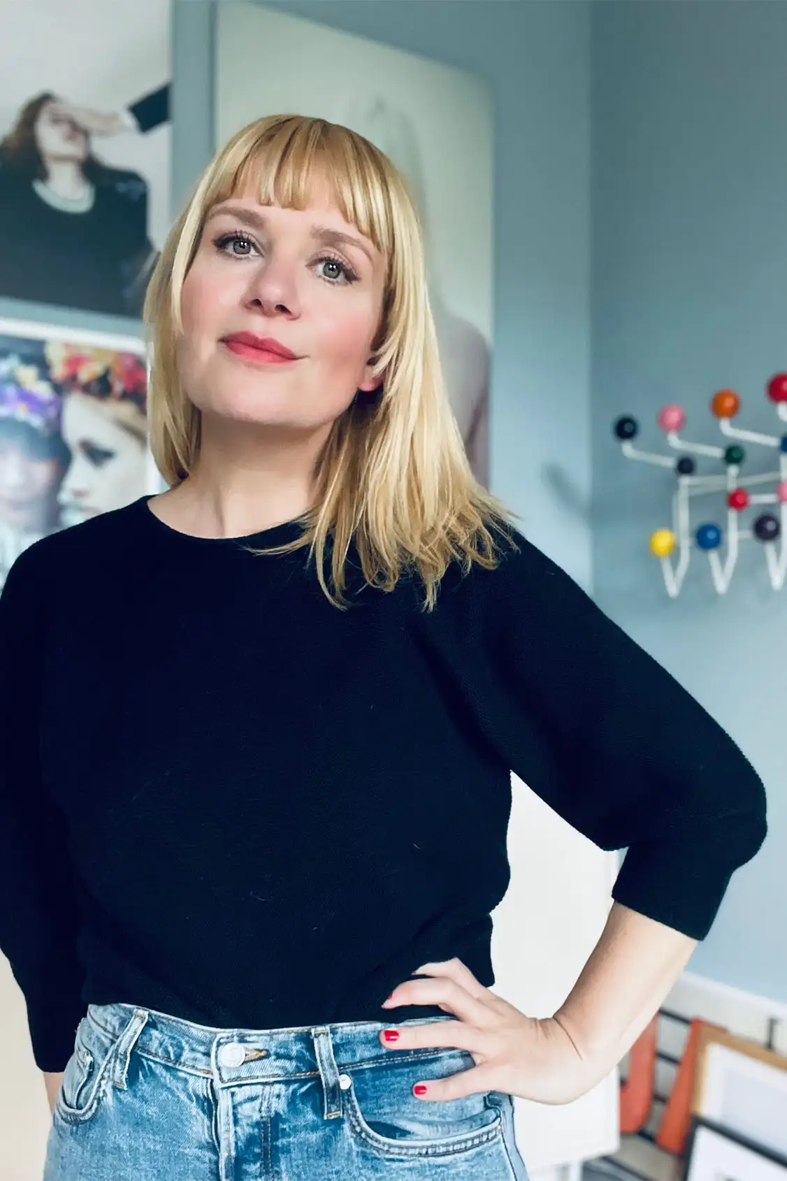 Anne Koop, Blog, zu Besuch bei, Porträt, Wohnzimmerregale, Sideboards, Schallplattenregale, 3by2