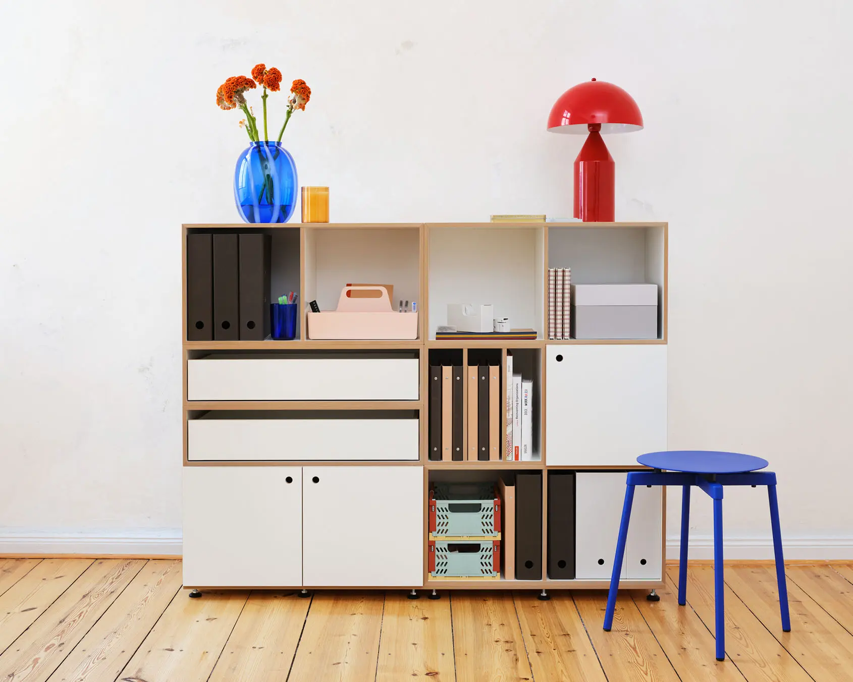 Home Office Highboard Home Office, Büroregale, Modularer Schreibtisch L, XXL-Schreibtisch, Home Office Highboard