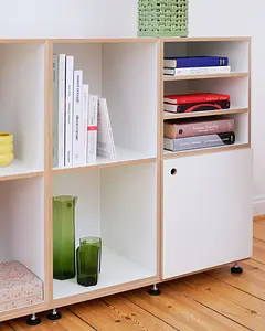 Flexibles Sideboard Home Office, Sideboards, Modularer Schreibtisch L, XXL-Schreibtisch, Flexibles Sideboard