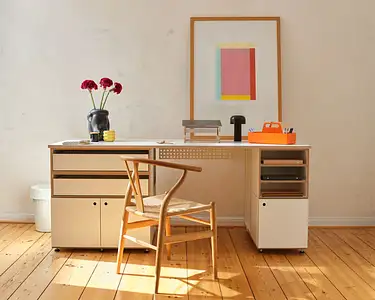 Home Office, Büro, XXL-Schreibtisch